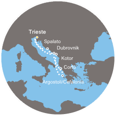 Crociera Costa: Croazia, Montenegro, Grecia 17-24 ottobre 2015