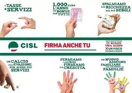 #FIRMALACRESCITA – I Pensionati della FNP Cisl di Vicenza in prima linea per la raccolta di firme.