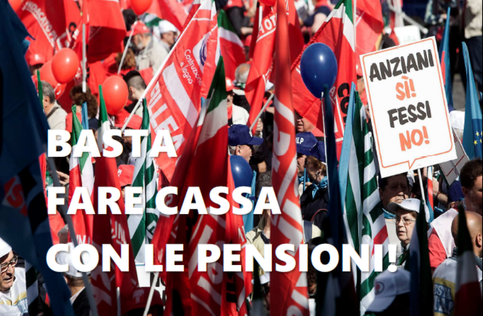 28 dicembre: presidio unitario a Venezia – No al mancato adeguamento delle pensioni!
