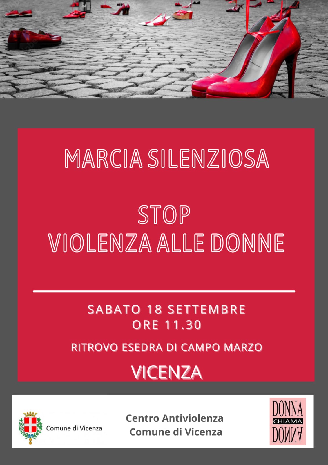 18 settembre 2021 – marcia silenziosa contro la violenza sulle donne